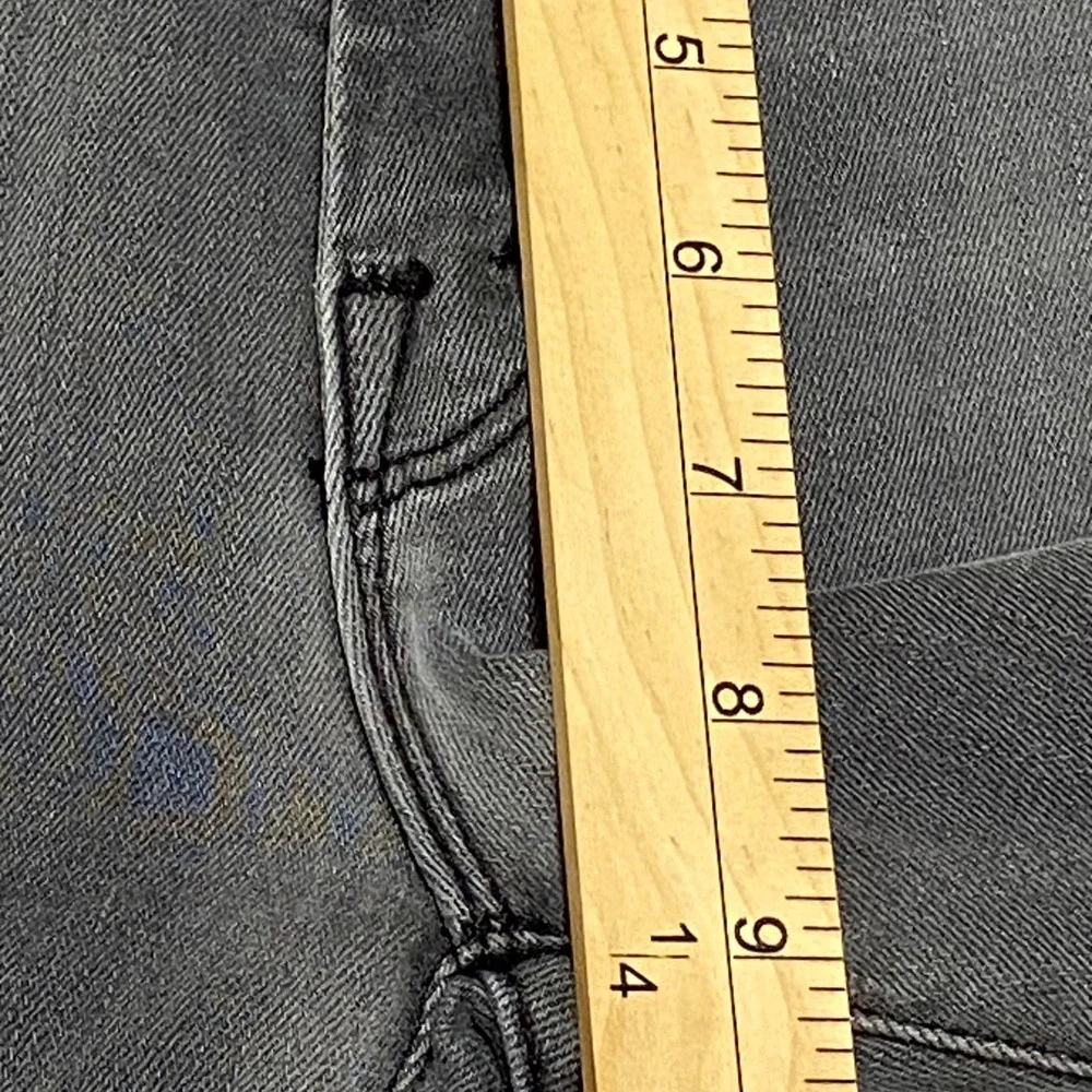 Mother The Looker Skinny Jeans The Old-Time Saloon Grey Size 25 1001-303